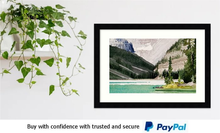 Watercolour Landscape Framed Print Watercolour Landscape Framed Print